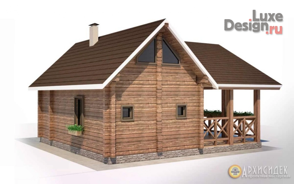 Частная архитектура "Проект бани" (фото 2)