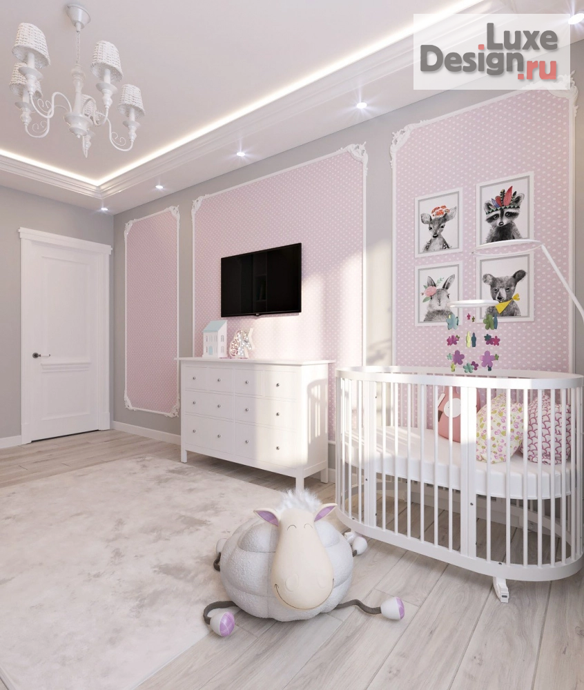 Дизайн интерьера детской "Проект детской" (фото 2)