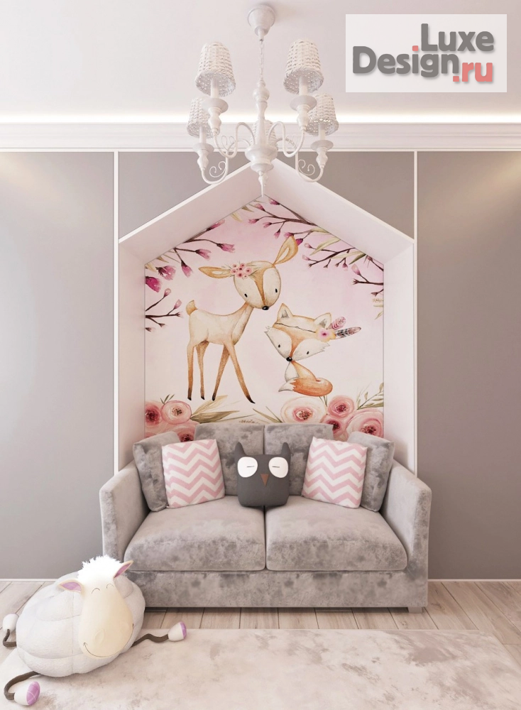 Дизайн интерьера детской "Проект детской" (фото 3)