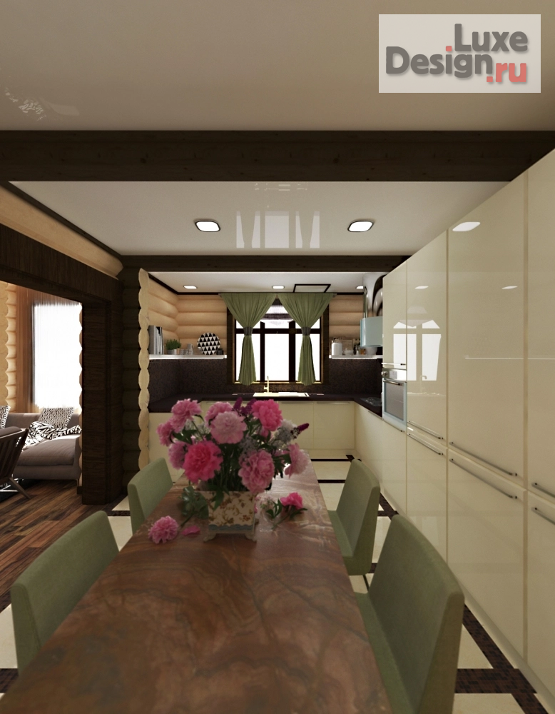 Дизайн интерьера загородного дома "Проект загородного дома" (фото 4)