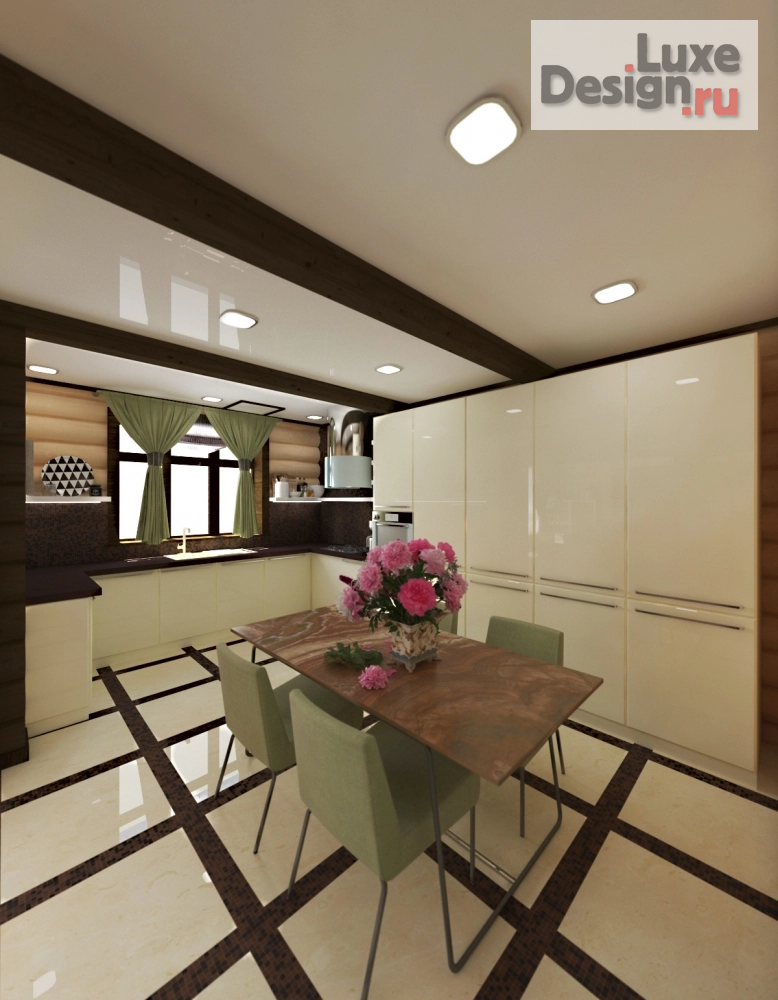 Дизайн интерьера загородного дома "Проект загородного дома" (фото 6)