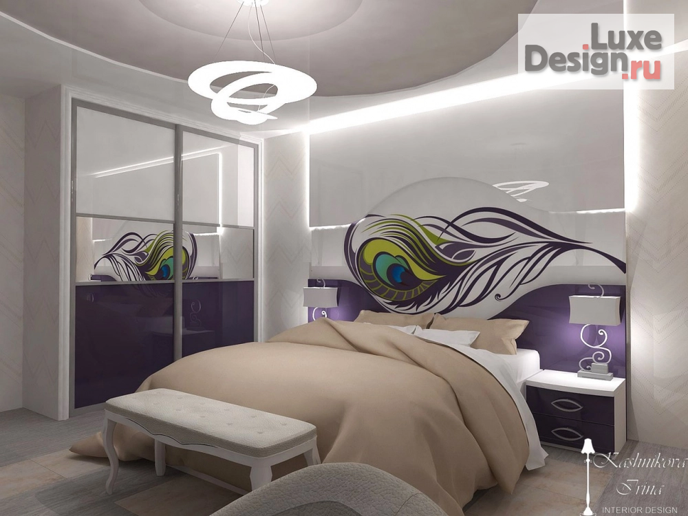 Дизайн интерьера спальни "Проект спальни" (фото 1)