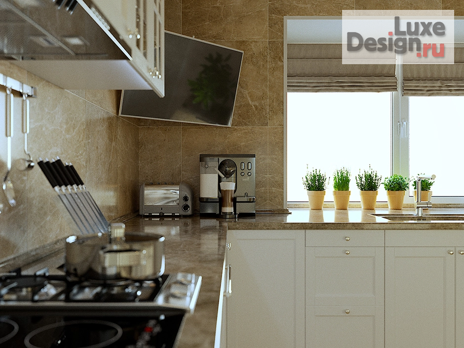 Дизайн интерьера кухни "Дизайн интерьера: кухня в частном доме" (фото 5)