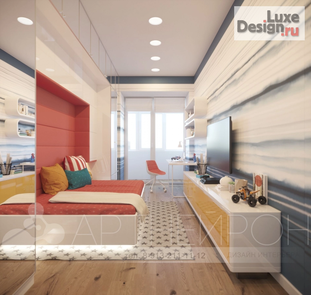 Дизайн интерьера детской "Дизайн детской" (фото 1)