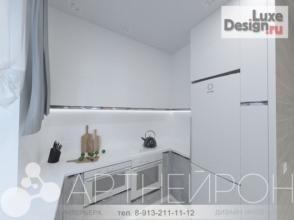 Дизайн интерьера квартиры "Дизайн интерьера гостинной" (фото 3)