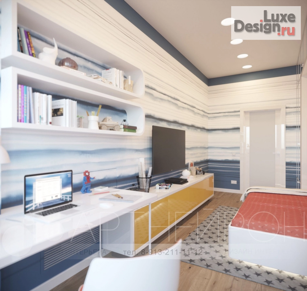 Дизайн интерьера детской "Дизайн детской" (фото 4)