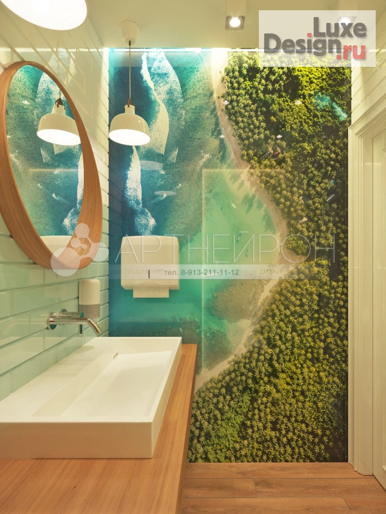 Дизайн интерьера кафе "Дизайн интерьера пиццерии в Новосибирске" (фото 12)