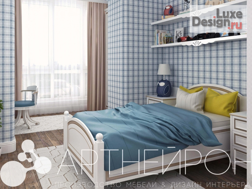 Дизайн интерьера спальни "Дизайн небольшой детской" (фото 1)