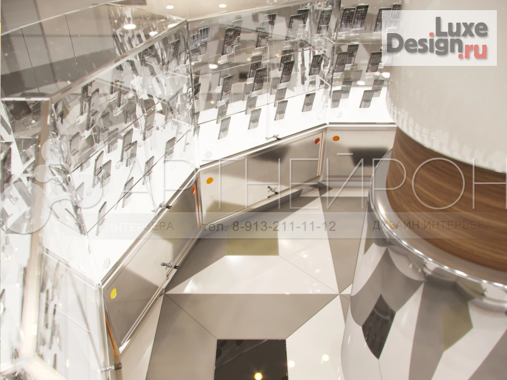 Дизайн интерьера торгового комплекса "Дизайн торгового острова для сотовых телефонов " (фото 1)