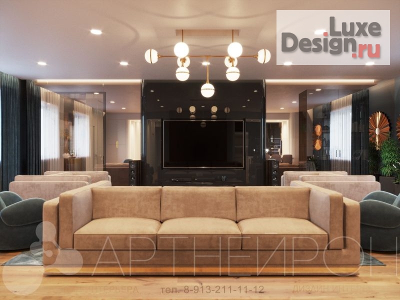 Дизайн интерьера гостиной "Интерьер гостиной" (фото 2)