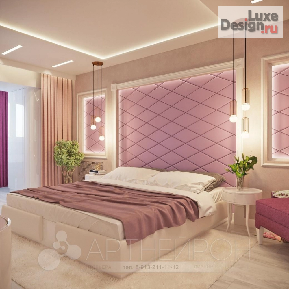Дизайн интерьера спальни "Интерьер спальни " (фото 1)