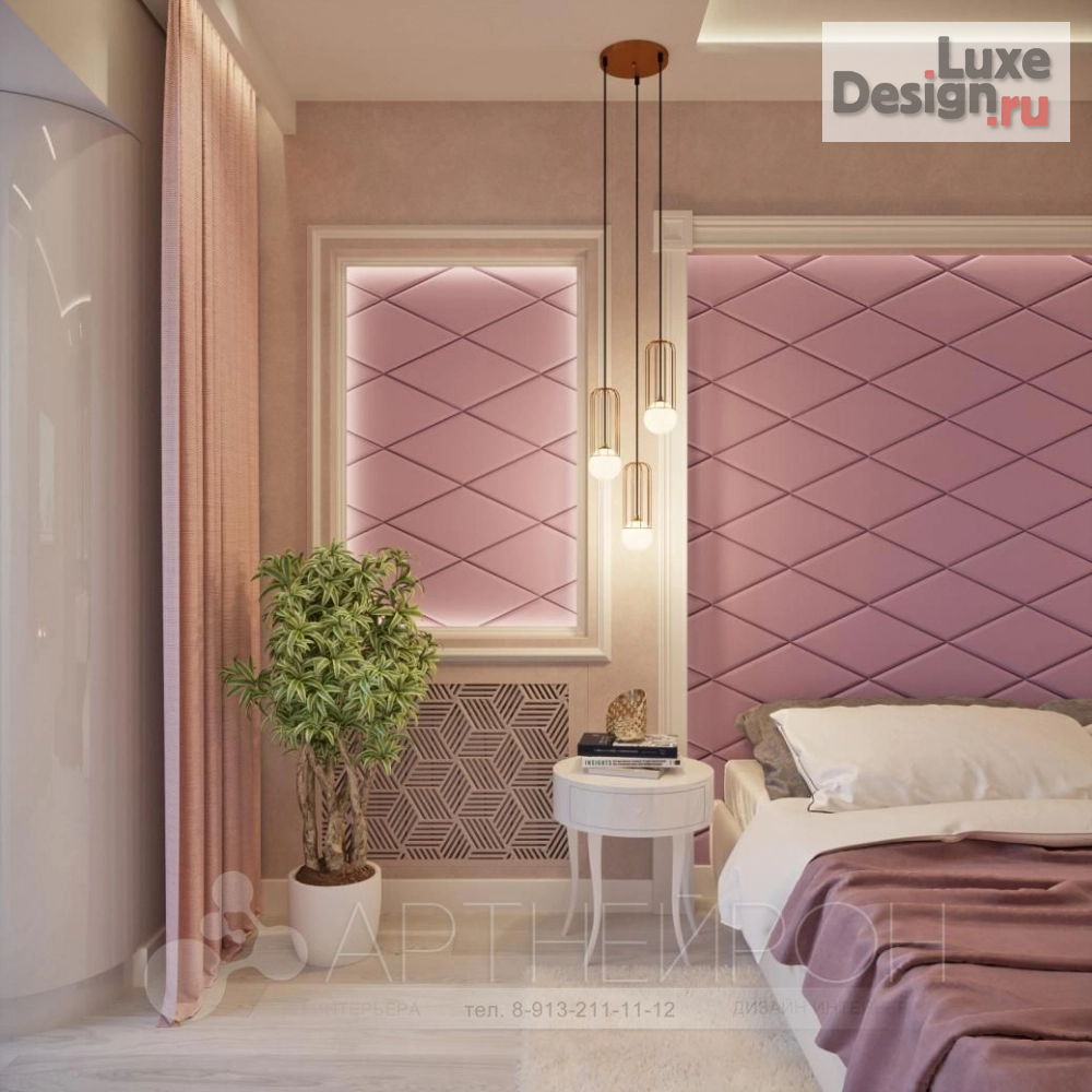 Дизайн интерьера спальни "Интерьер спальни " (фото 4)