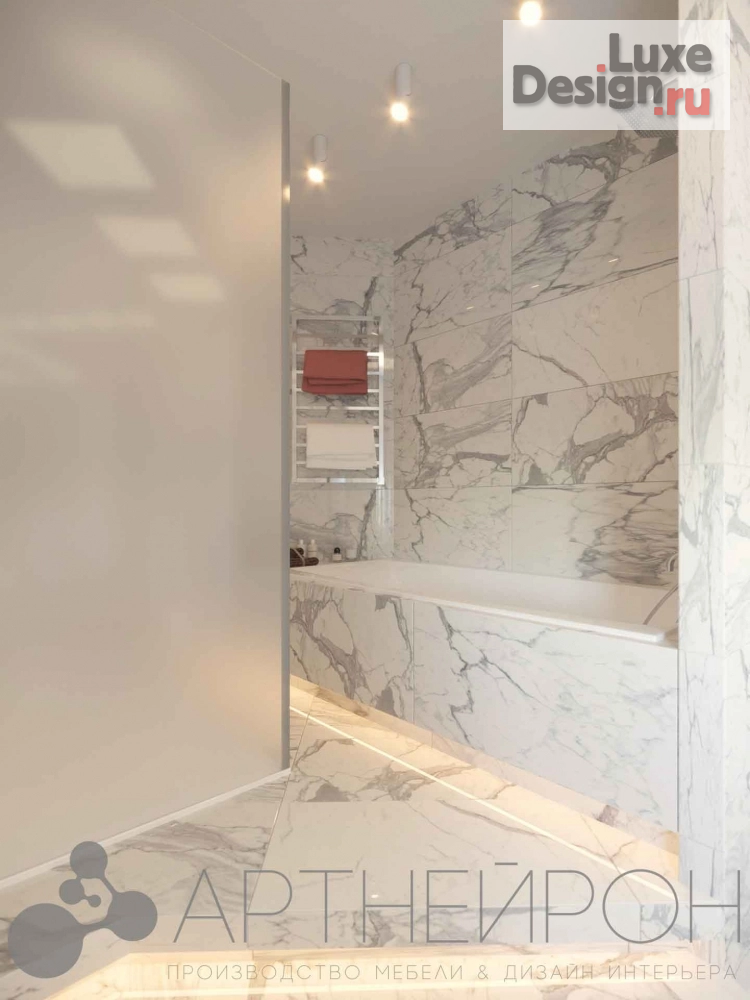 Дизайн интерьера комнаты "Интерьер ванной комнаты" (фото 5)