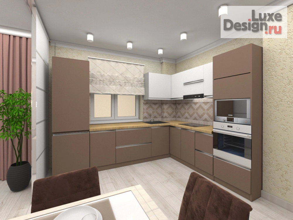 Дизайн интерьера квартиры "Интерьер для успешной женщины" (фото 3)