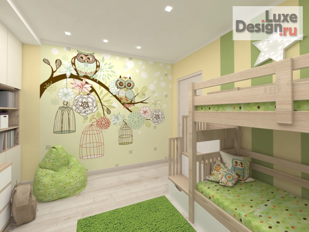 Дизайн интерьера трехкомнатной квартиры ""2 эпохи"" (фото 9)