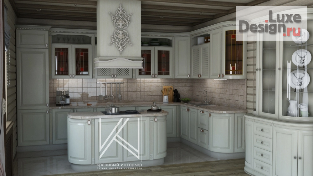 Дизайн интерьера коттеджа "Интерьер коттеджа " (фото 2)