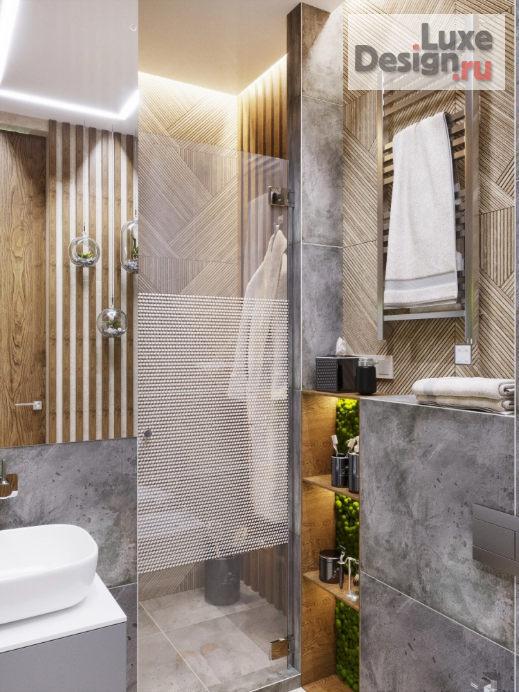 Дизайн интерьера ванной "Ванная комната" (фото 2)