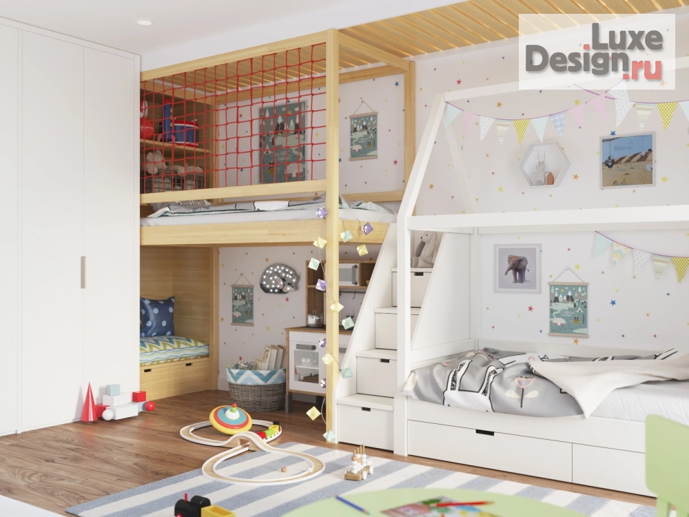 Дизайн интерьера детской "Детская комната" (фото 5)