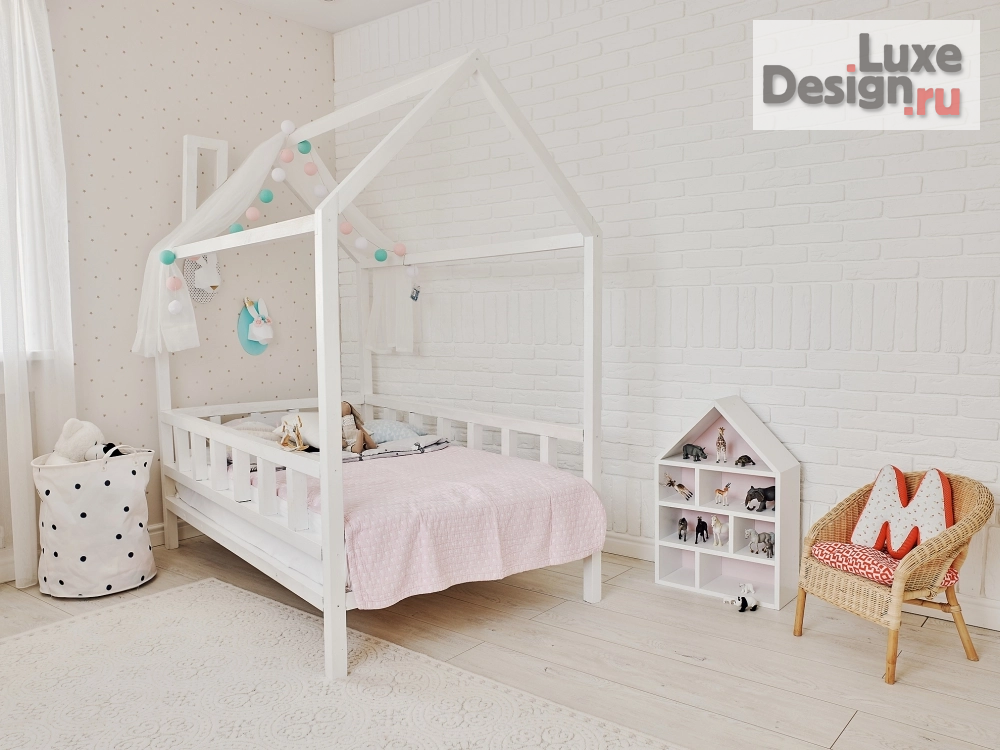 Дизайн интерьера коттеджа "Детская комната" (фото 5)