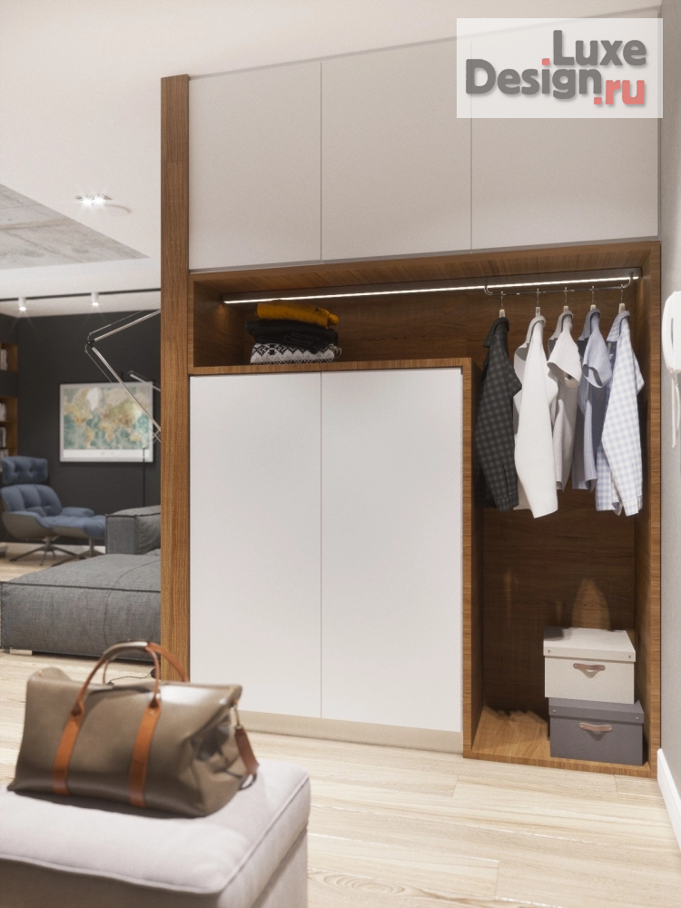 Дизайн интерьера двухкомнатной квартиры "Кухня-гостиная" (фото 8)