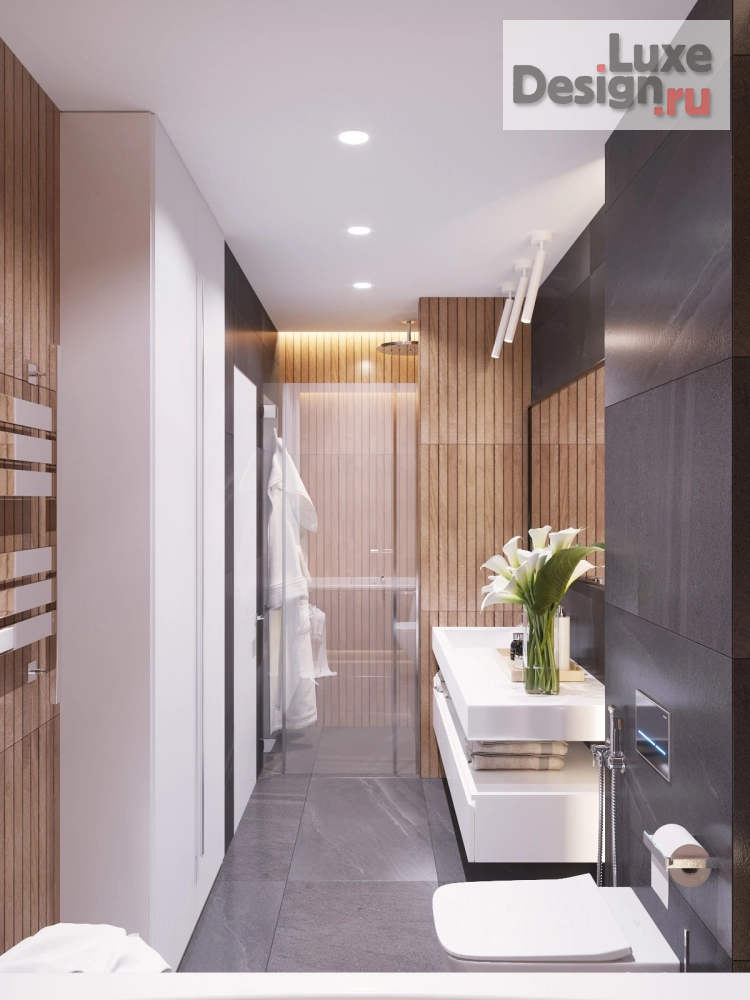 Дизайн интерьера ванной "Ванная комната" (фото 2)