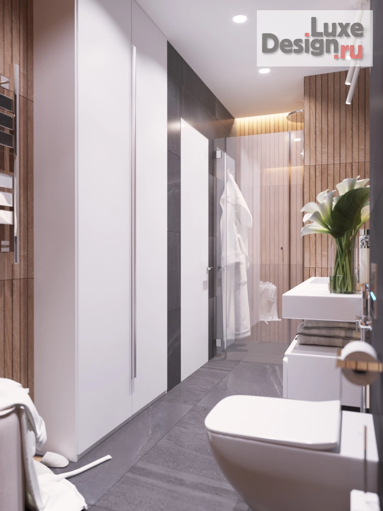 Дизайн интерьера ванной "Ванная комната" (фото 5)