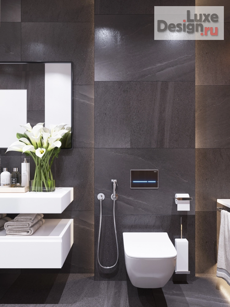 Дизайн интерьера ванной "Ванная комната" (фото 6)