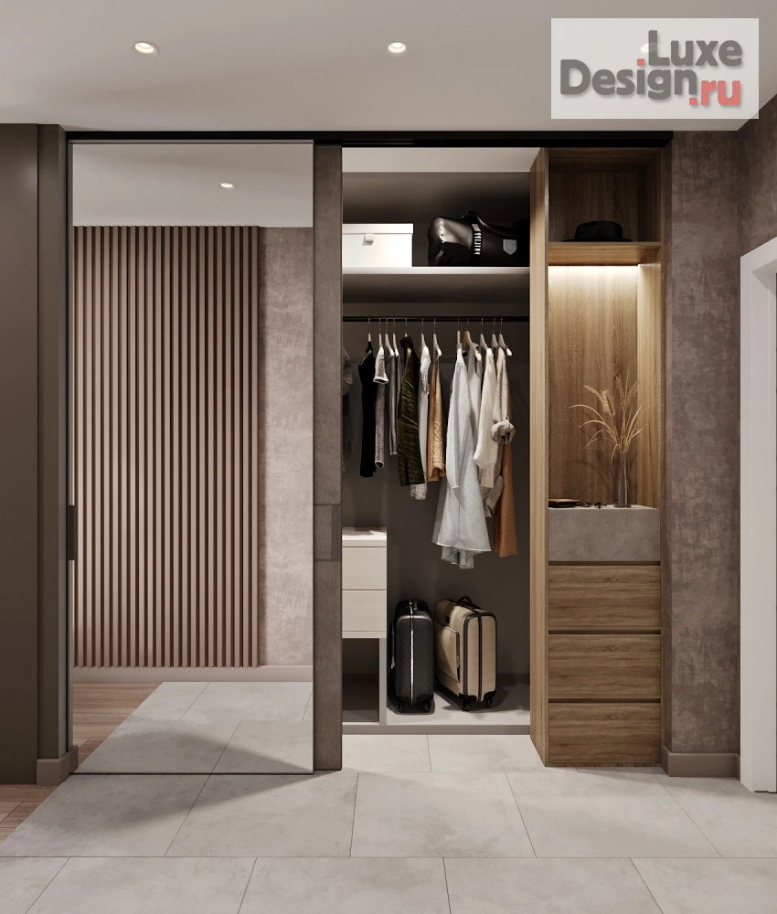 Дизайн интерьера квартиры студии "ЖК Островский, г.Новосибирск" (фото 11)