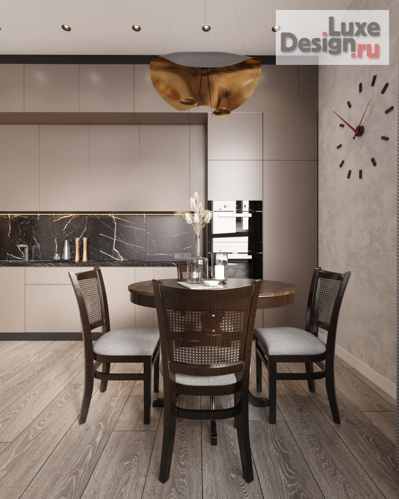 Дизайн интерьера квартиры "ЖК Флотилия г. Новосибирск" (фото 4)