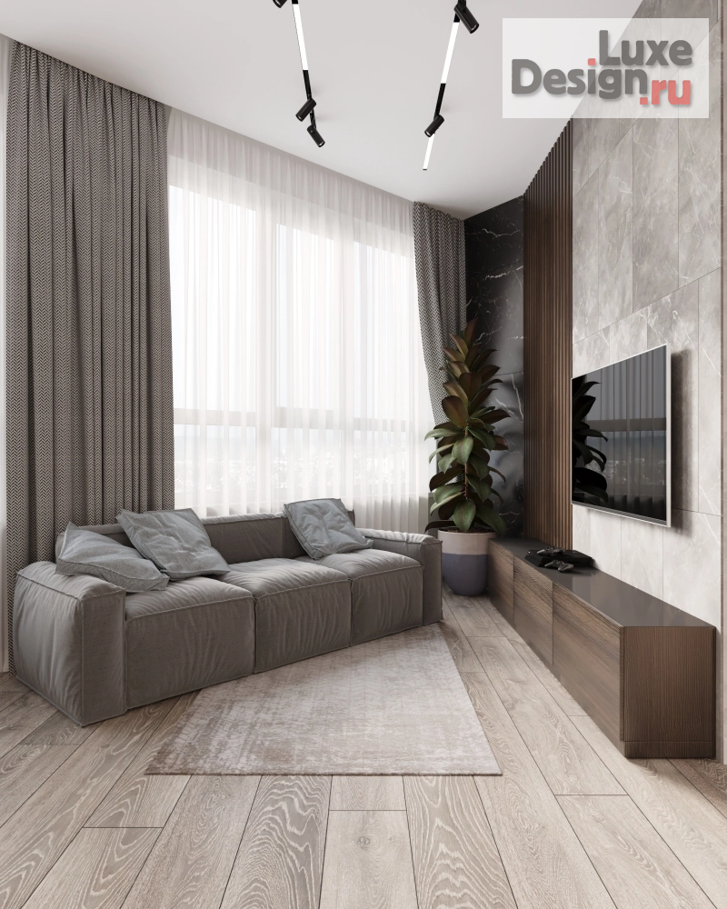 Дизайн интерьера квартиры "ЖК Флотилия г. Новосибирск" (фото 5)