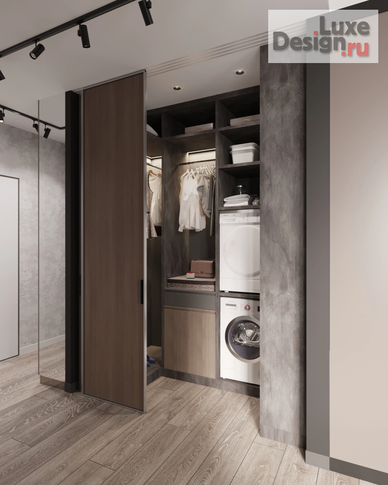 Дизайн интерьера квартиры "ЖК Флотилия г. Новосибирск" (фото 7)