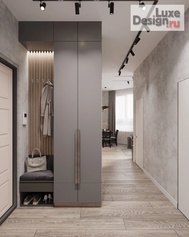 Дизайн интерьера квартиры "ЖК Флотилия г. Новосибирск" (фото 8)