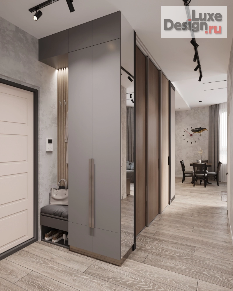 Дизайн интерьера квартиры "ЖК Флотилия г. Новосибирск" (фото 9)