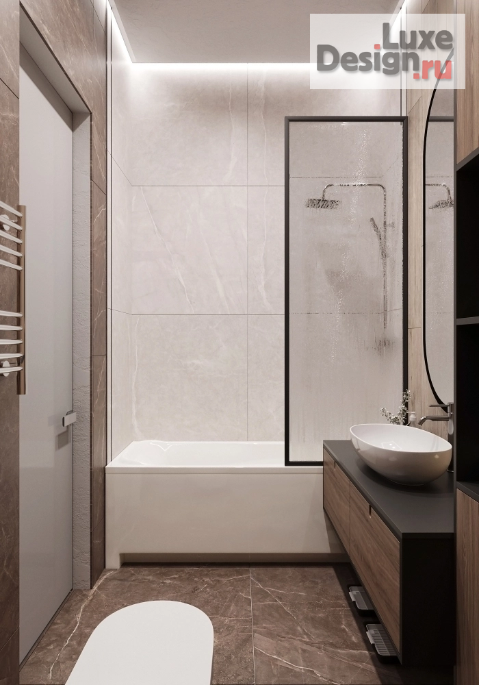 Дизайн интерьера квартиры "ЖК Флотилия г. Новосибирск" (фото 20)