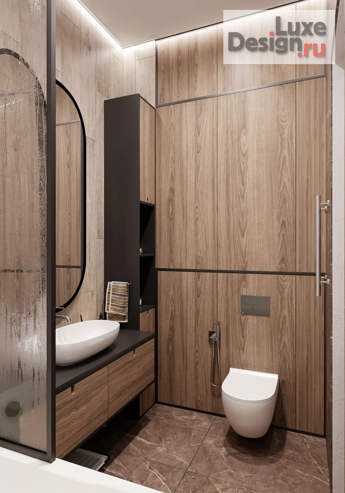 Дизайн интерьера квартиры "ЖК Флотилия г. Новосибирск" (фото 19)