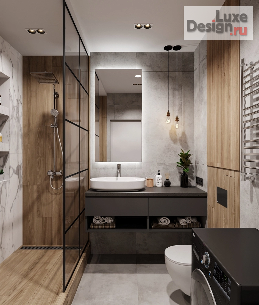 Дизайн интерьера квартиры студии "ЖК Островский, г.Новосибирск" (фото 21)