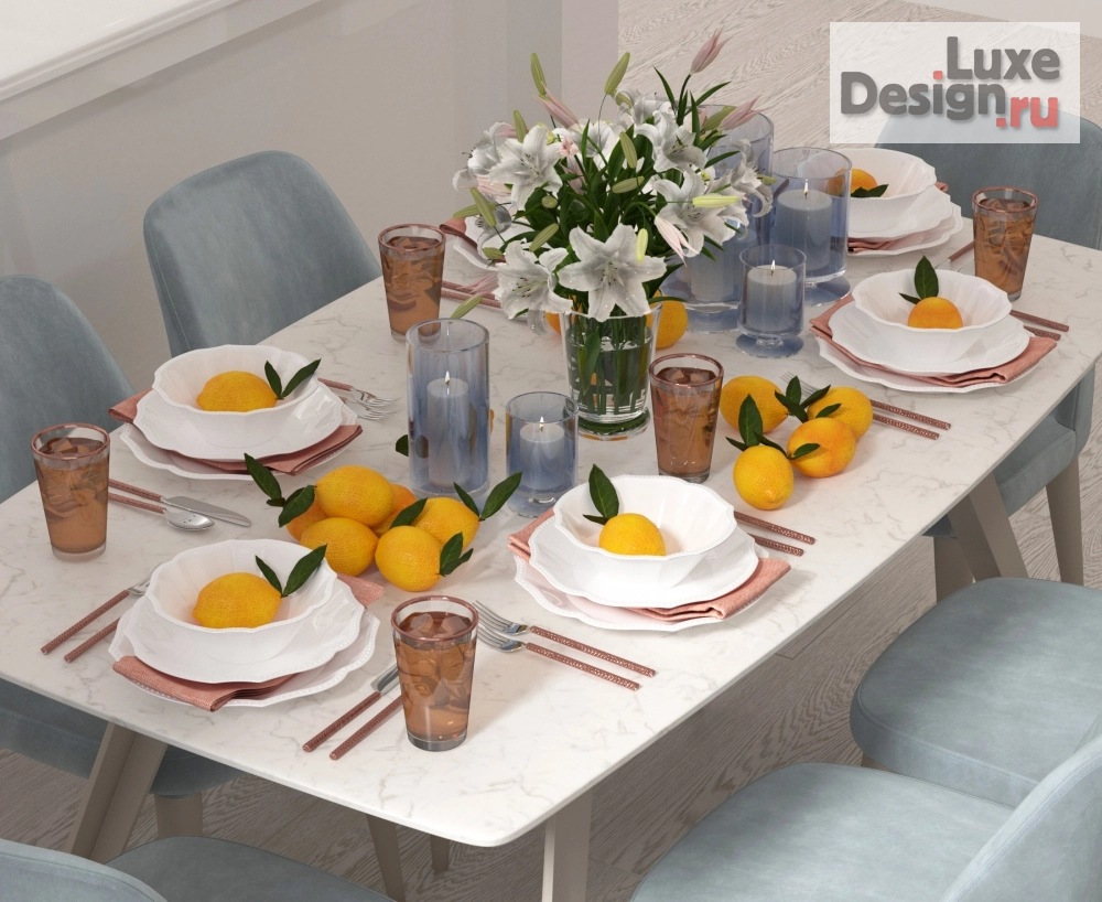 Дизайн интерьера четырехкомнатной квартиры "ЖК Марс" (фото 1)