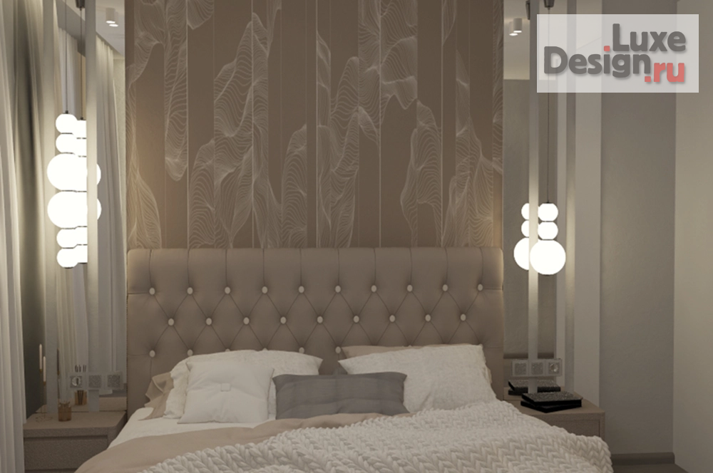 Дизайн интерьера двухкомнатной квартиры "ЖК Рубин" (фото 14)