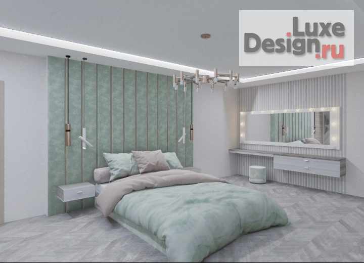 Дизайн интерьера коттеджа "Жилой дом" (фото 11)