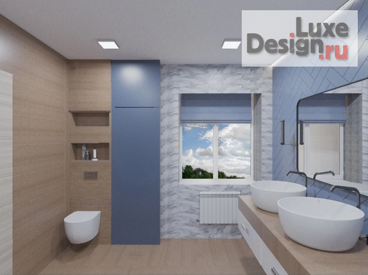 Дизайн интерьера коттеджа "Жилой дом" (фото 6)