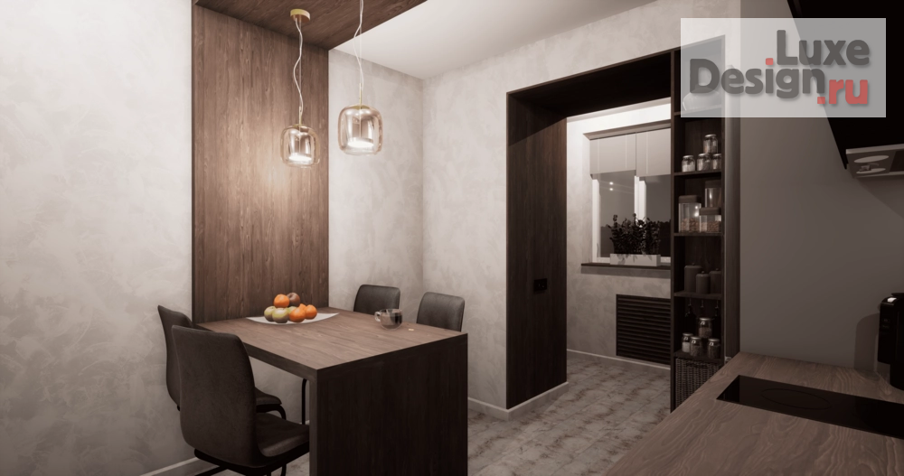 Дизайн интерьера двухкомнатной квартиры "Проект квартиры" (фото 16)