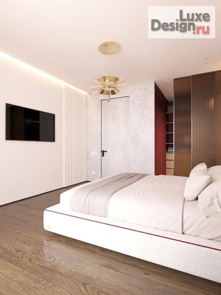 Дизайн интерьера двухкомнатной квартиры "Квартира с высокими потолками" (фото 2)