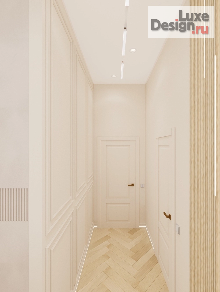 Дизайн интерьера трехкомнатной квартиры "ЖК-1 Ленинградский, г. Москва" (фото 21)