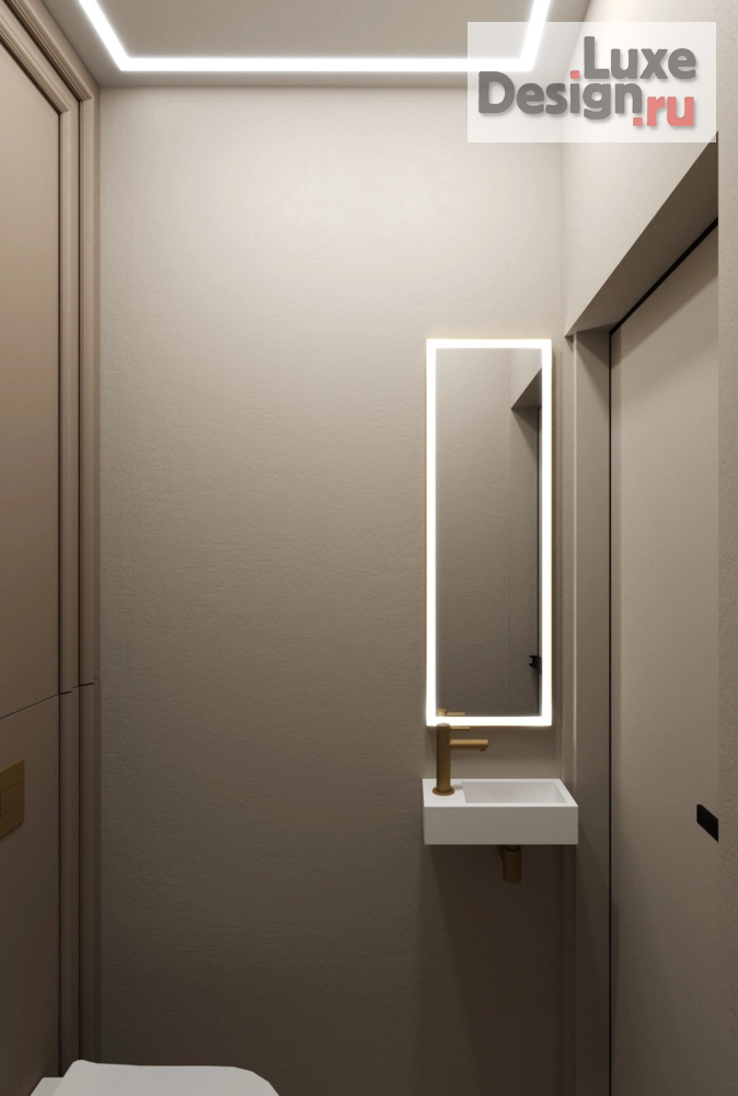 Дизайн интерьера трехкомнатной квартиры "ЖК Хорошоево г. Барнаул" (фото 28)