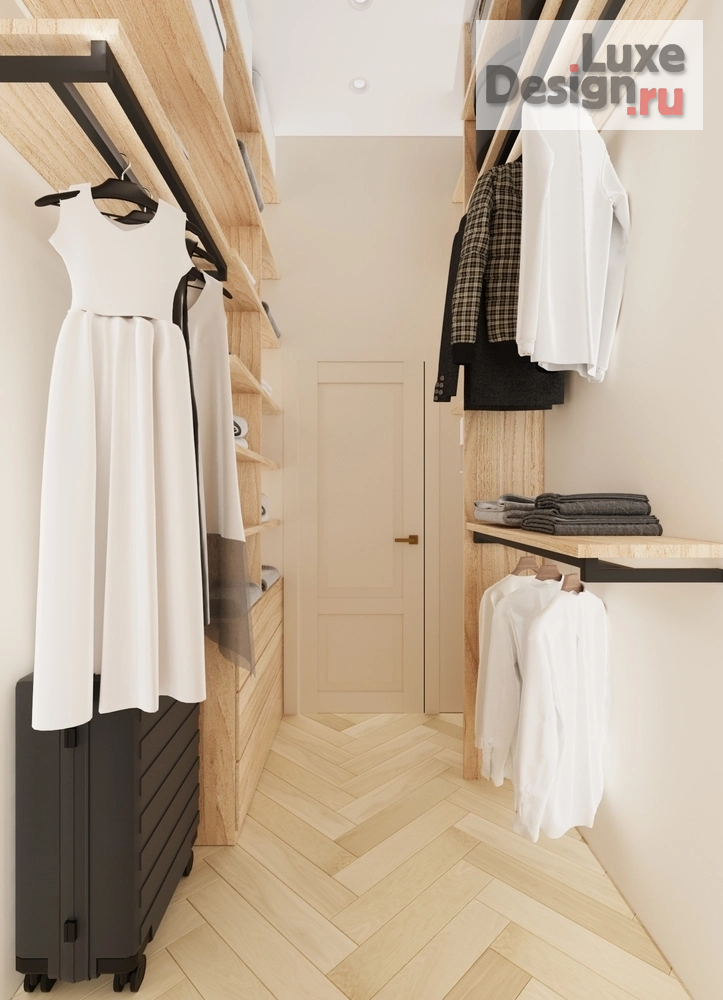 Дизайн интерьера трехкомнатной квартиры "ЖК-1 Ленинградский, г. Москва" (фото 11)