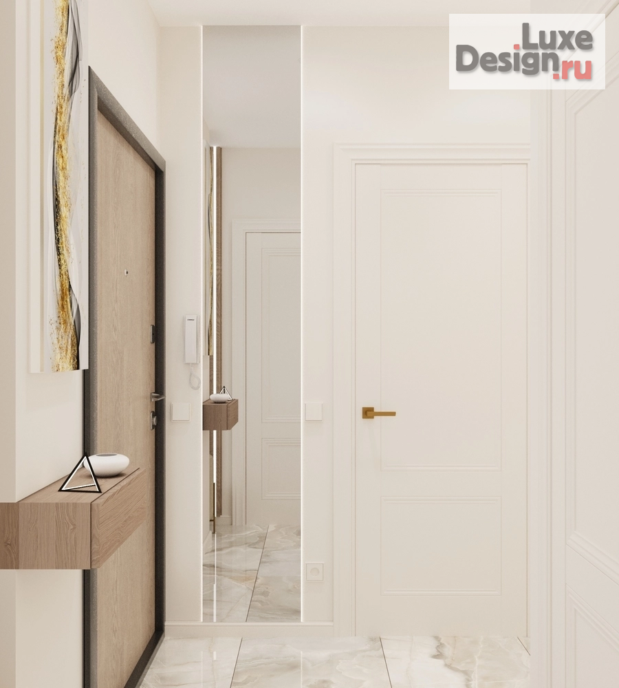 Дизайн интерьера однокомнатной квартиры "Квартира для сдачи в аренду, г. Барнаул" (фото 11)