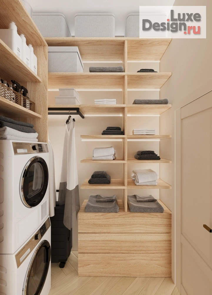 Дизайн интерьера трехкомнатной квартиры "ЖК-1 Ленинградский, г. Москва" (фото 12)