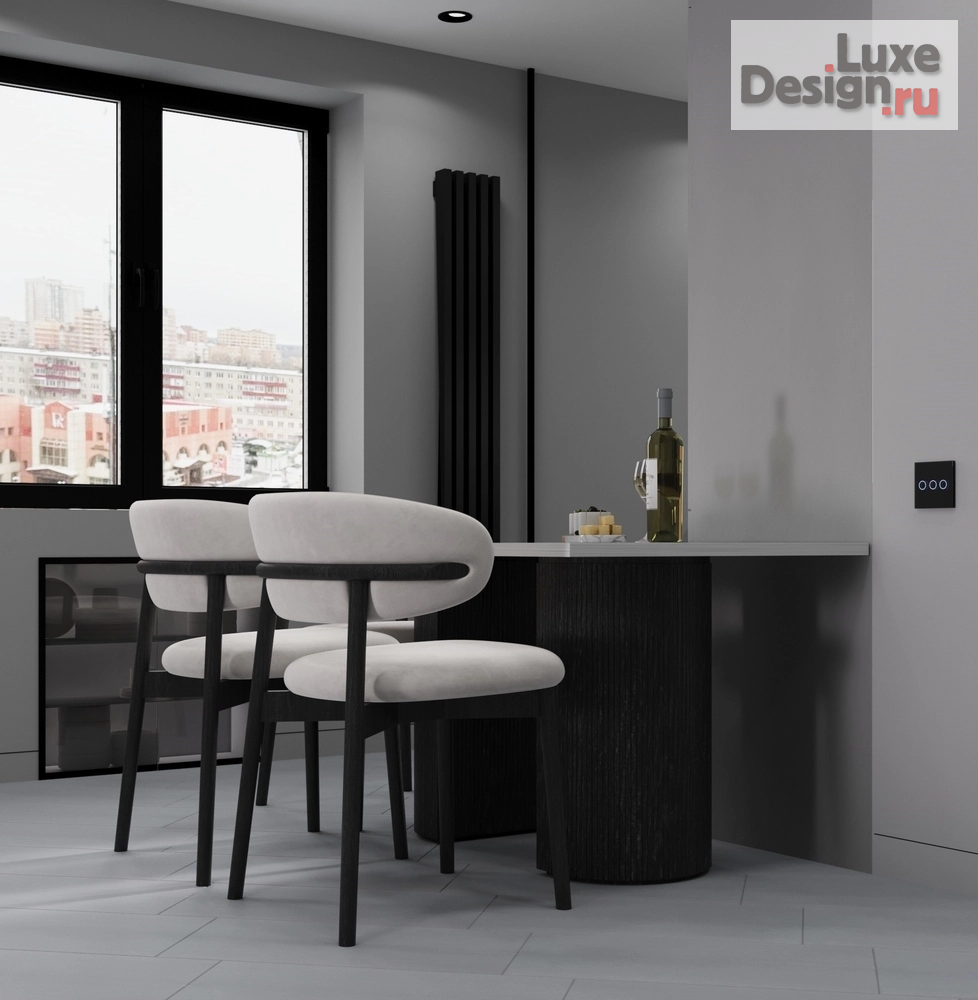 Дизайн интерьера двухкомнатной квартиры "Квартира 2х комнатная, для девушки и кота) г. Истра" (фото 13)