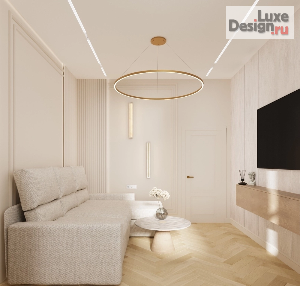 Дизайн интерьера трехкомнатной квартиры "ЖК-1 Ленинградский, г. Москва" (фото 15)