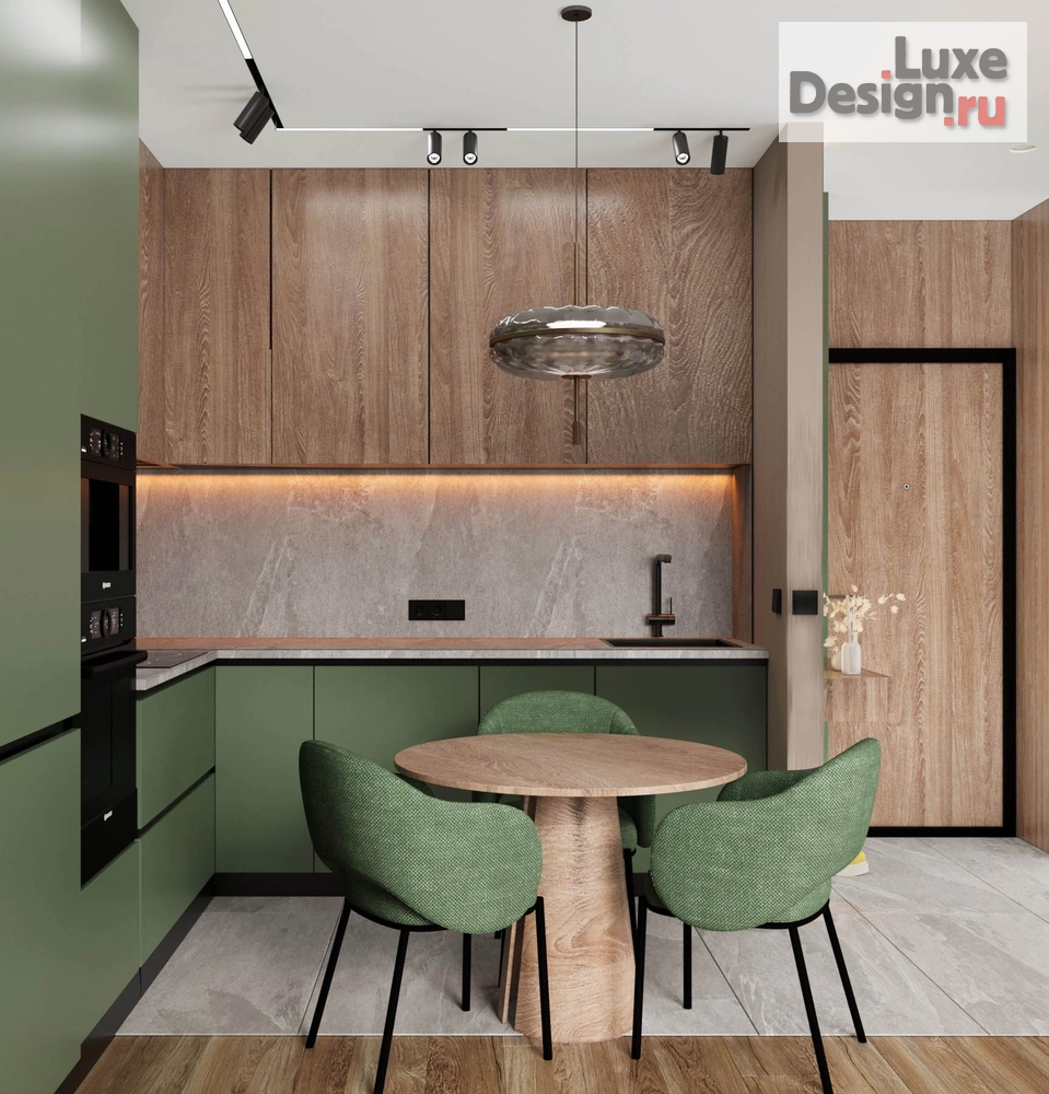 Дизайн интерьера двухкомнатной квартиры "ЖК Адалин на Южном, г. Барнаул" (фото 7)